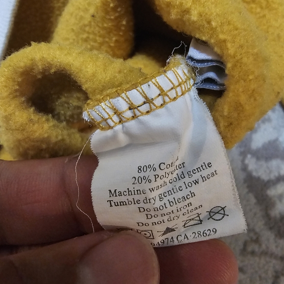 Stussy Men's Yellow Sweater - Picture 5 of 7